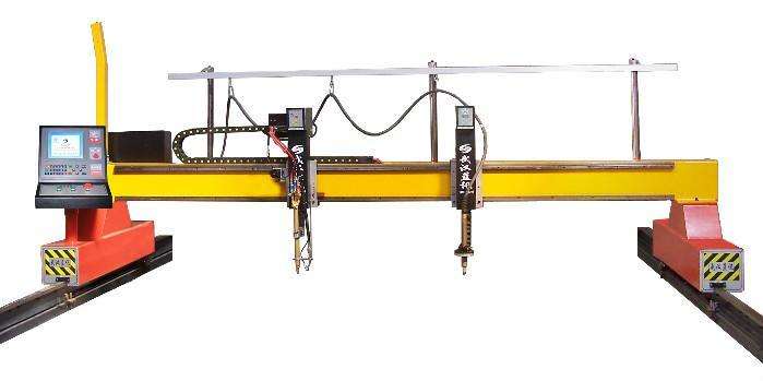 山東龍門式數控切割機切割效率原來這么高的